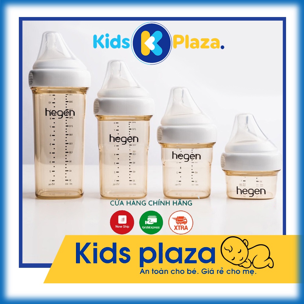 Bình Sữa PPSU HEGEN CAO CẤP 150ml/240ml/330ml - TÁCH SÉT KHÔNG HỘP