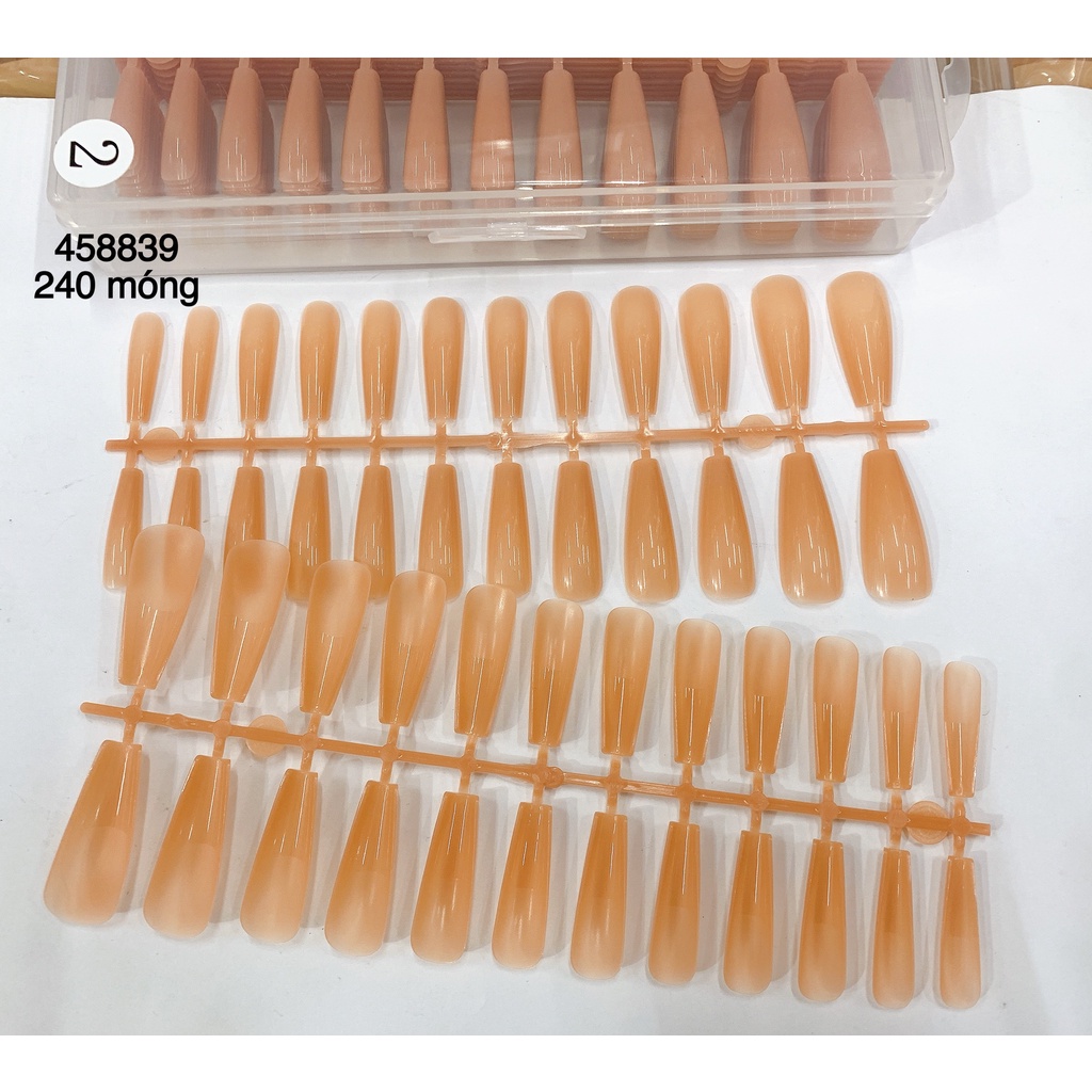 Móng Úp Thạch THAN 240 móng Nhiều Màu Hàng Chuẩn Đẹp