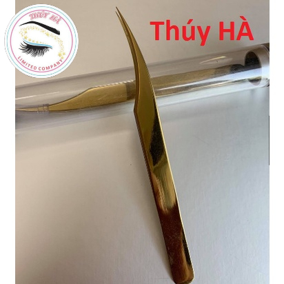 NHÍP TÁCH HEO - NHÍP CLASSIC MẠ VÀNG - NHÍP NỐI MI fan - dụng cụ nối mi - Thúy Hà