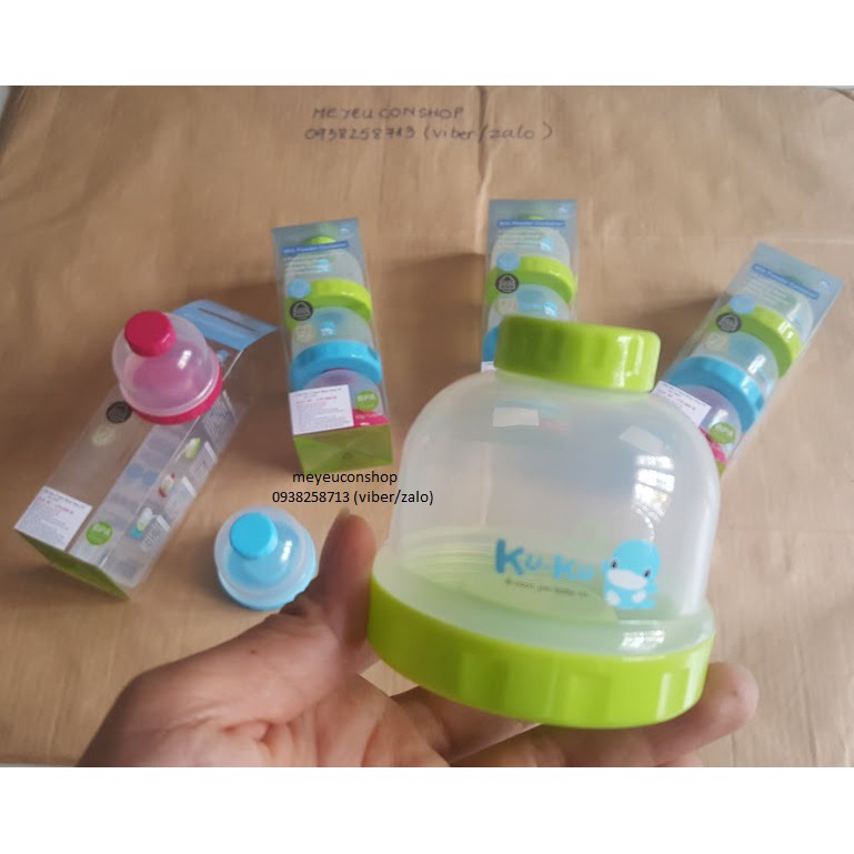 Hộp Chia Sữa thiết kế 3 ngăn Kuku KU5465