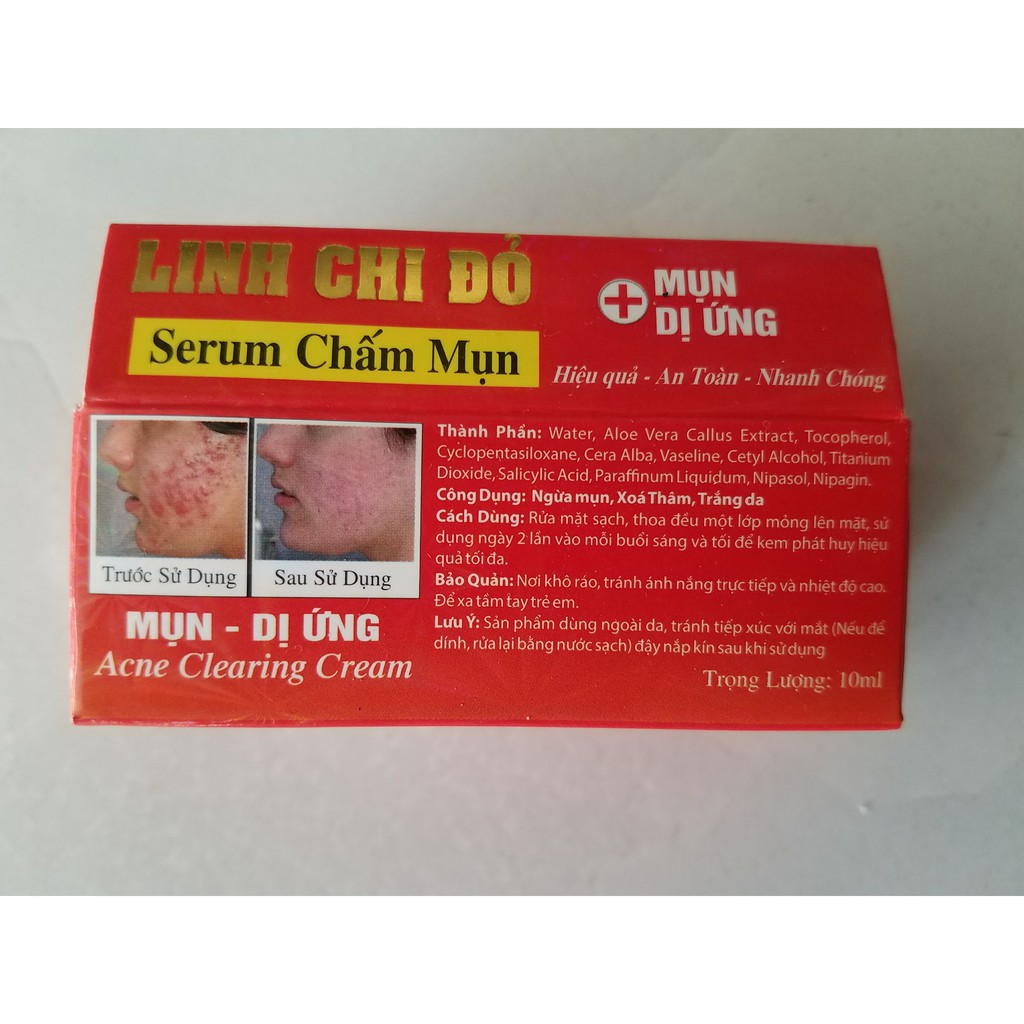 Serum mụn Linh Chi Đỏ - Ngọc Trinh