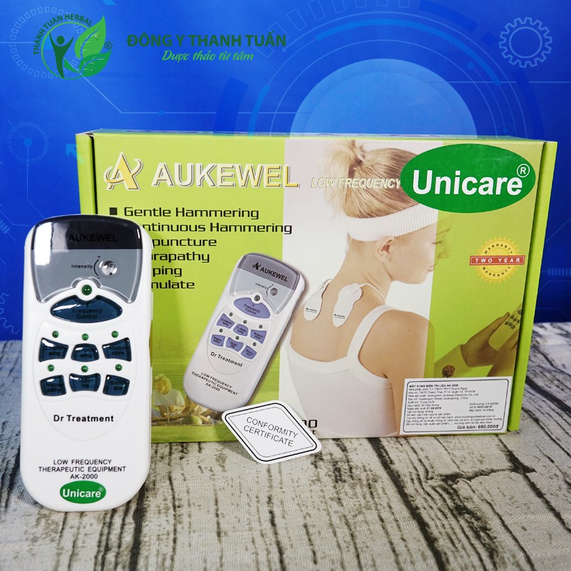 Máy Xung Điện Trị Liệu Tần Số Thấp Aukewel Dr Treatment AK 2000 CHLB Đức - Mẫu mới