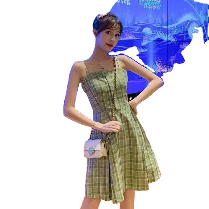 RUI FASHIONForeign style Suspenders skirts Promotion Careful halter dresses Popularity | BigBuy360 - bigbuy360.vn