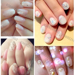 Sơn móng gel AS trắng nước gạo