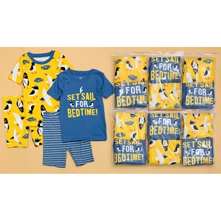 Bộ thun đùi bé trai Carter, size 6M - 4T