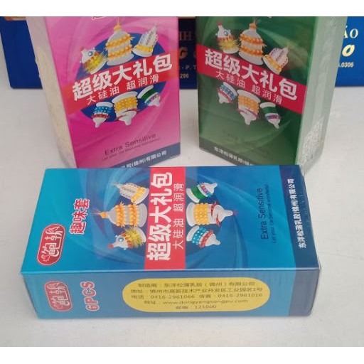 [Hàng Xịn] Bao Cao Su Runbo Bi Gai Râu Hộp 6 Cái (CHÍNH HÃNG), Dòng Bcs Siêu Gai Cho Nàng Cực Đã Đê Mê Lên Đỉnh