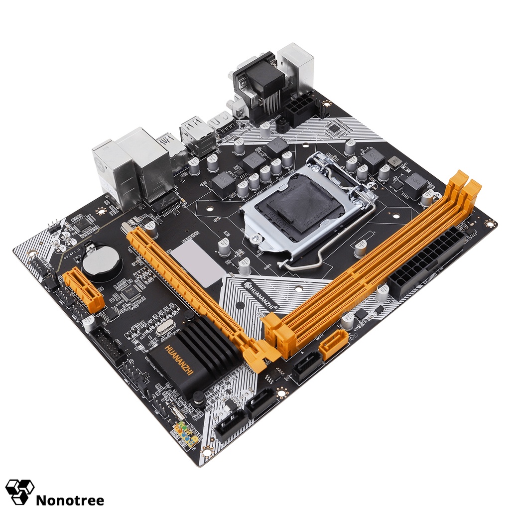Com bo Main HuananZhi B75 + cpu i5 3570s + ram ddr3  4g