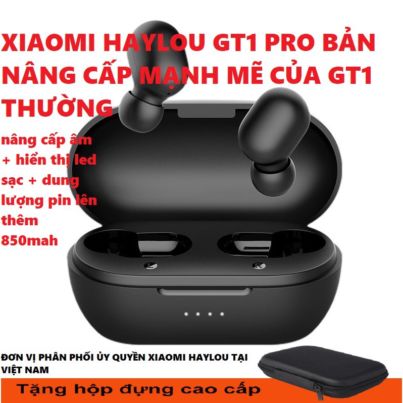 Tai nghe Bluetooth Xiaomi -Haylou GT1 PRO bluetooth 5.0 , chống nước ipx5, phím cảm ứng