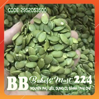 💥 siêu ngon 💥 ruột hạt bí xanh tách vỏ - 500gr