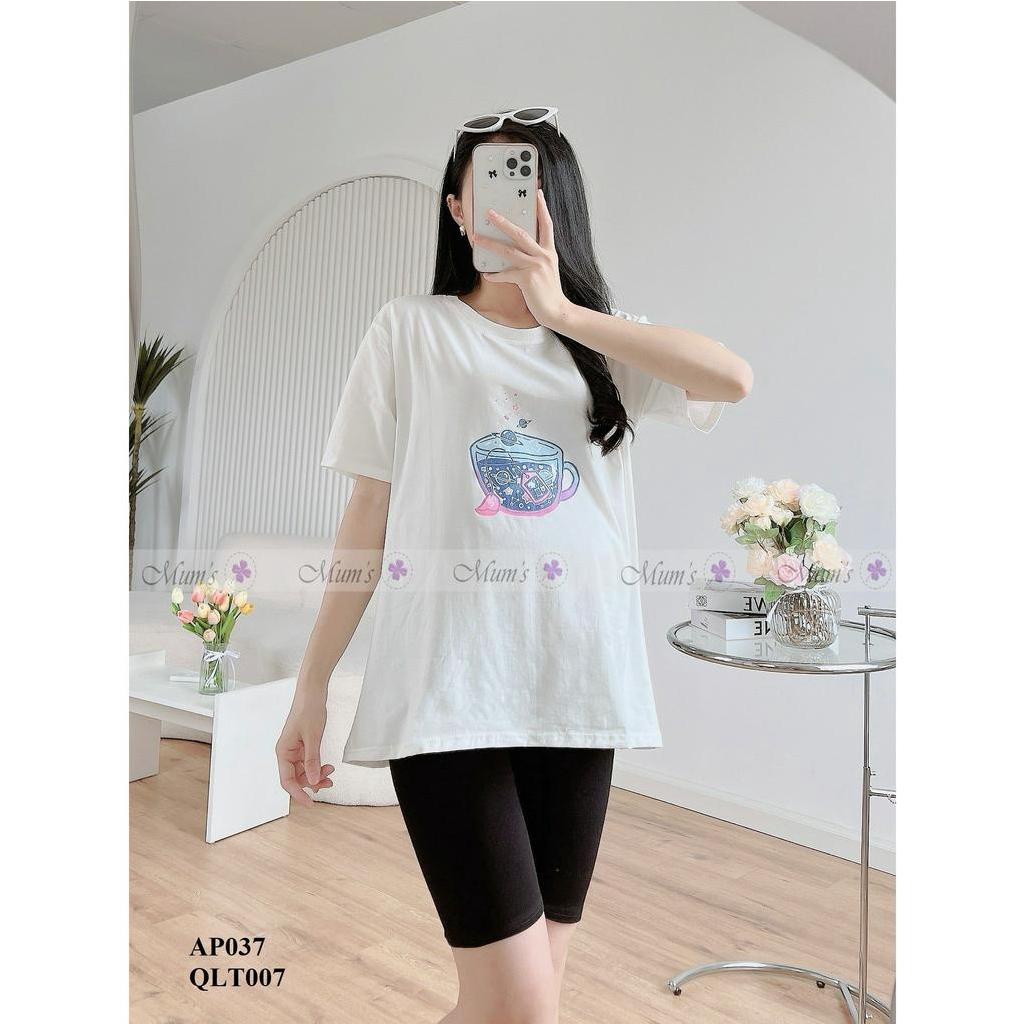 QUẦN BẦU FREESHIPChất cotton dày màu đen cạp chéo trên gối