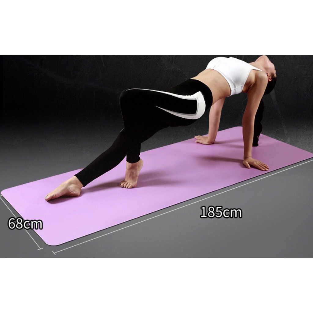 Thảm Tập Yoga Pido định tuyến PU Cao Cấp Chính Hãng
