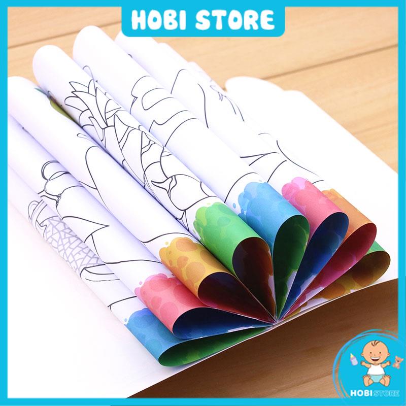 Bút sáp màu hữu cơ cho bé bộ 36 bút màu vẽ cao cấp bé tha hồ sáng tạo - Hobi Store