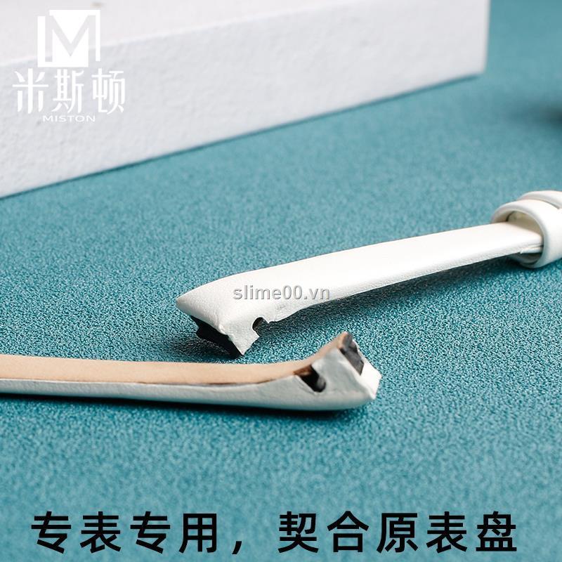 Dây đeo thay thế chất liệu da cho đồng hồ CK K8P 231 K8P 236 K8P 237 8mm