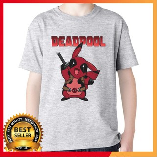 [Siêu Hot] Áo thun Nam Nữ Pokemon Pukachi Dead Pool - Form rộng BIGSIZE AZ F1795