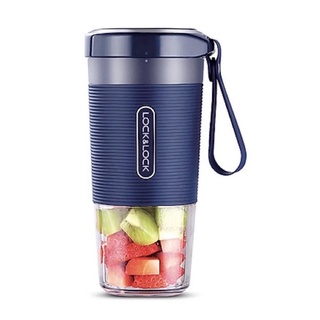 Máy xay sinh tố cầm tay lock&lock 300ml - màu navy ejj321nvy