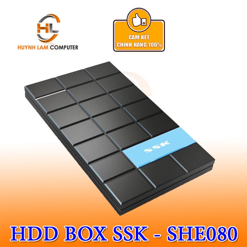 Hộp đựng ổ cứng HDD BOX 2.5inch SSK Sata SHE 080