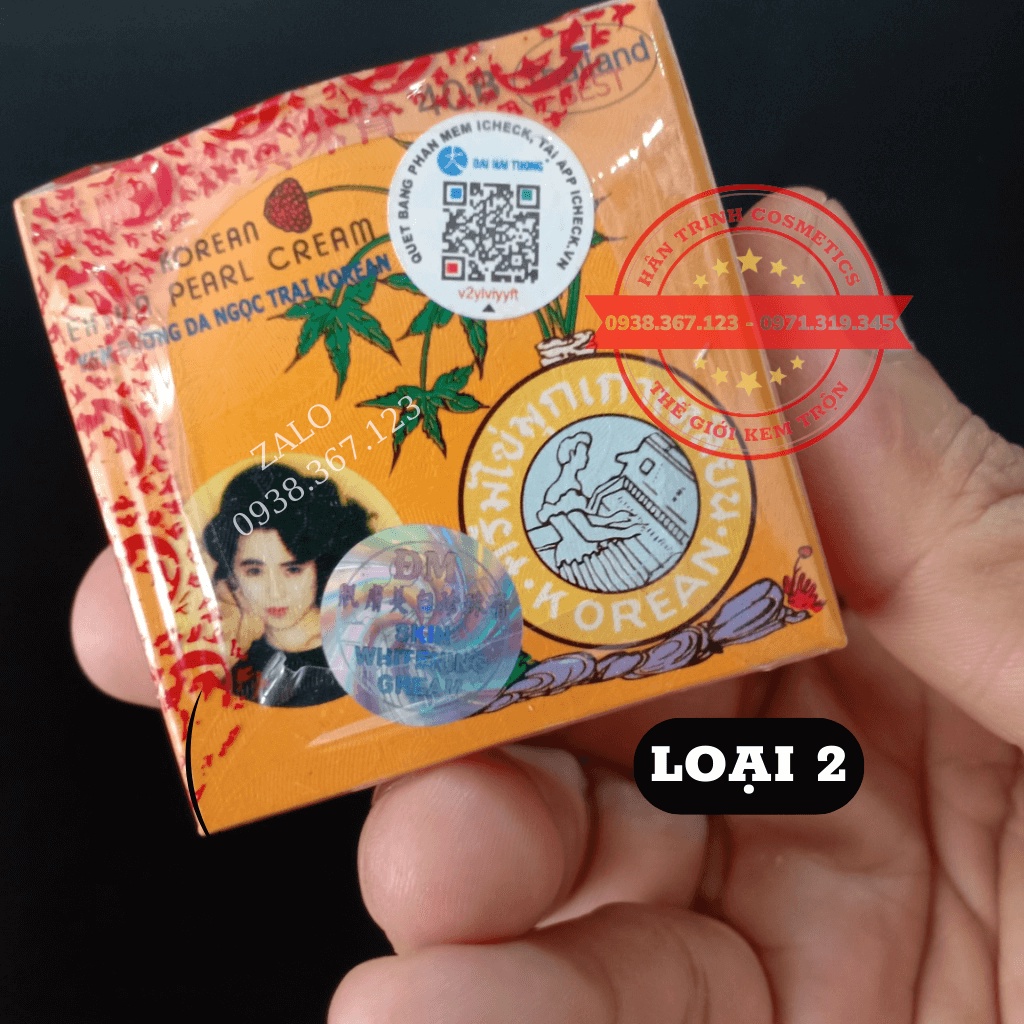 Kem Sâm Vàng Thái Lan Hàng Chính Hãng Loại 1 Hộp 5g - Mỹ Phẩm Hân Trinh