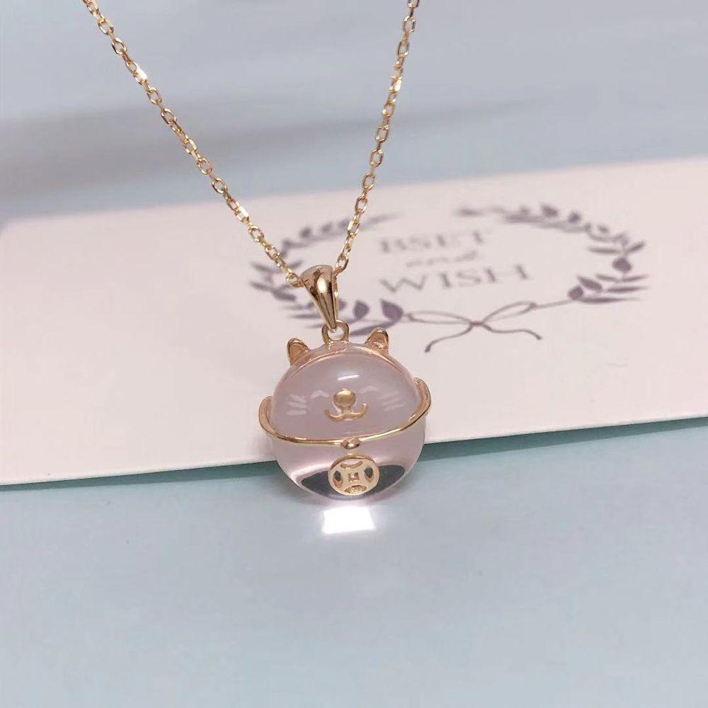 Vòng cổ May Mắn Phong Cách Hàn Quốc Thanh Lịch Cho Nữ|Trang Sức Cổ