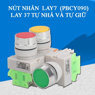 NÚT NHẤN LAY37-11BN TỰ NHẢ