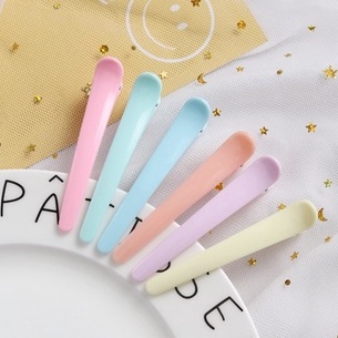 Kẹp tóc hàn quốc nhiều màu sắc kiểu dáng mỏ vịt kẹp tóc mái xinh xắn dành cho nữ KT035