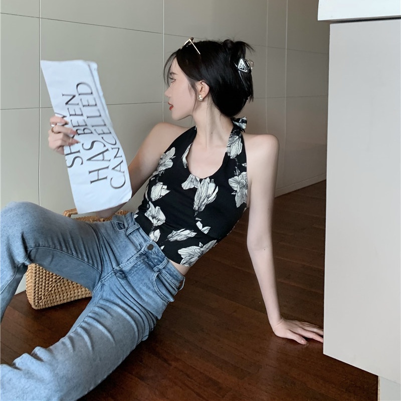 Áo Hai Dây Cổ Chữ v Thời Trang Quyến Rũ Cho Nữ