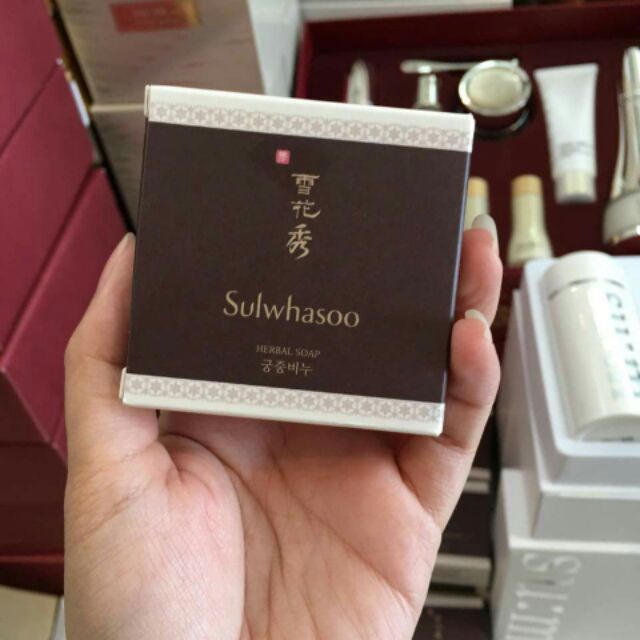 Xà phòng rửa mặt sâm Sulwhasoo sáng mịn, sạch da