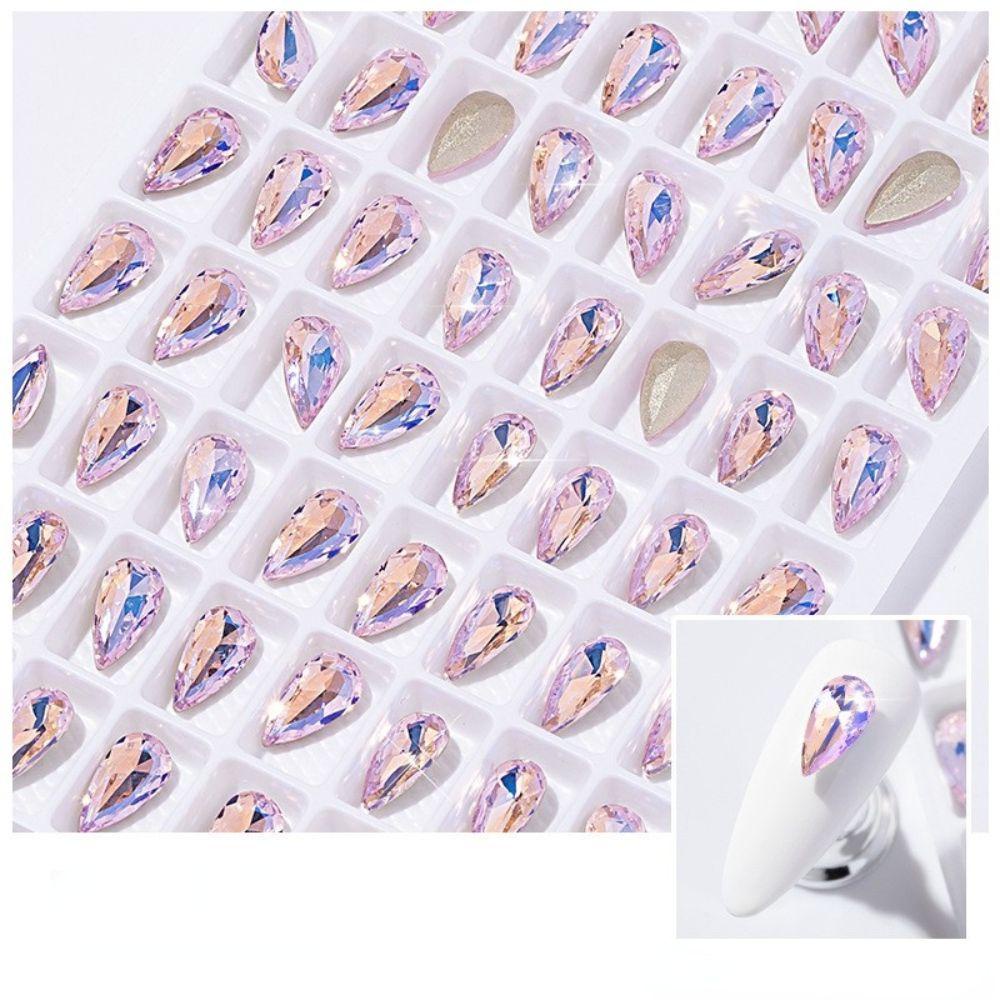 Phụ Kiện Trang Trí Móng Tay 3D Hình Giọt Nước Thời Trang Cho Nữ