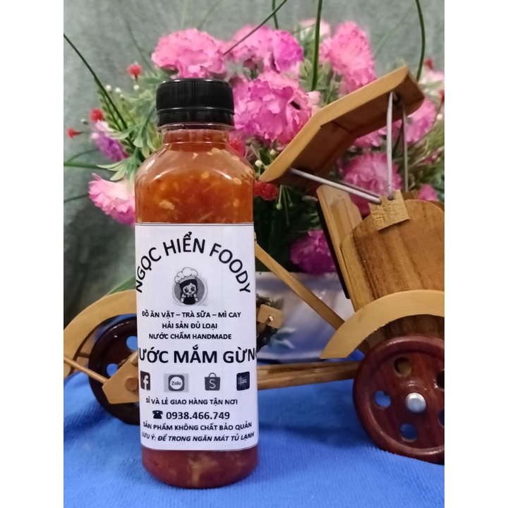 Nước Mắm Gừng 1 chai 370g ( hàng nhà làm đảm bảo thơm ngon sạch sẽ )