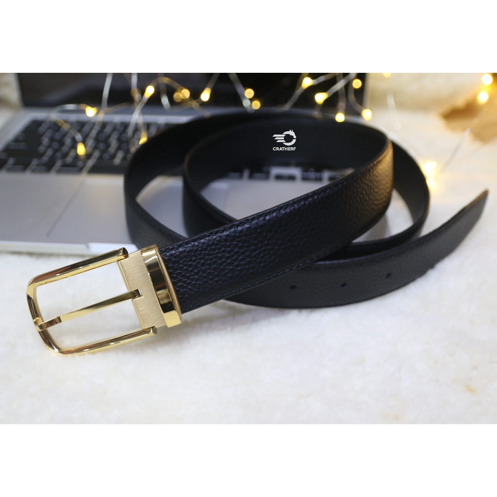 Dây nịt nam - Thắt lưng nam da cao cấp CRATHER MTA001G