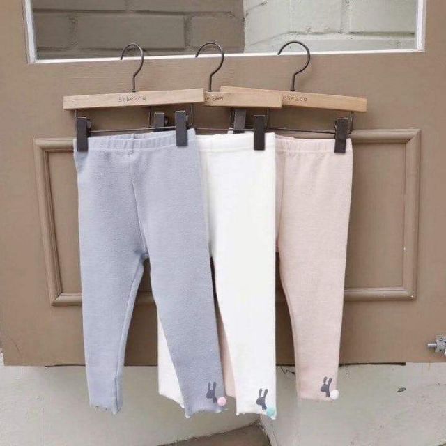 Quần legging bebezoo bé gái