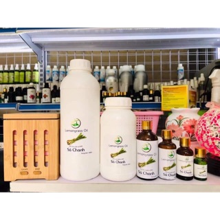 Tinh dầu sả chanh nguyên chất chai 1 lít