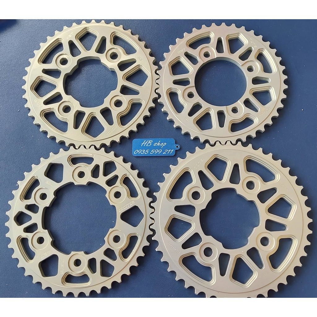 DĨA TẢI NHÔM 7075 CÁC DÒNG XE WINNER , SONIC, EXCITER 150, EXCITER 135