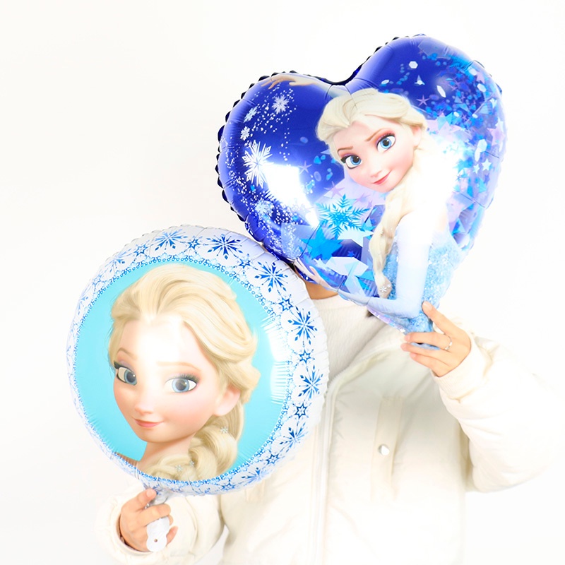 Bong Bóng Lá Nhôm Hình Công Chúa Elsa Anna Disney Trang Trí Tiệc Sinh Nhật / Tiệc Cưới Cho Bé