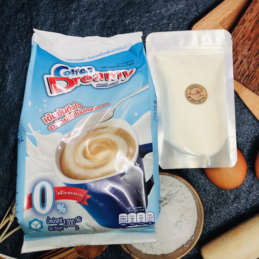 BỘT KEM BÉO COFFEE DREAMY 100G