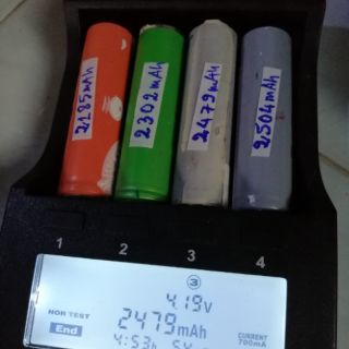 Cell Pin 18650  2300 đến 2400mAh