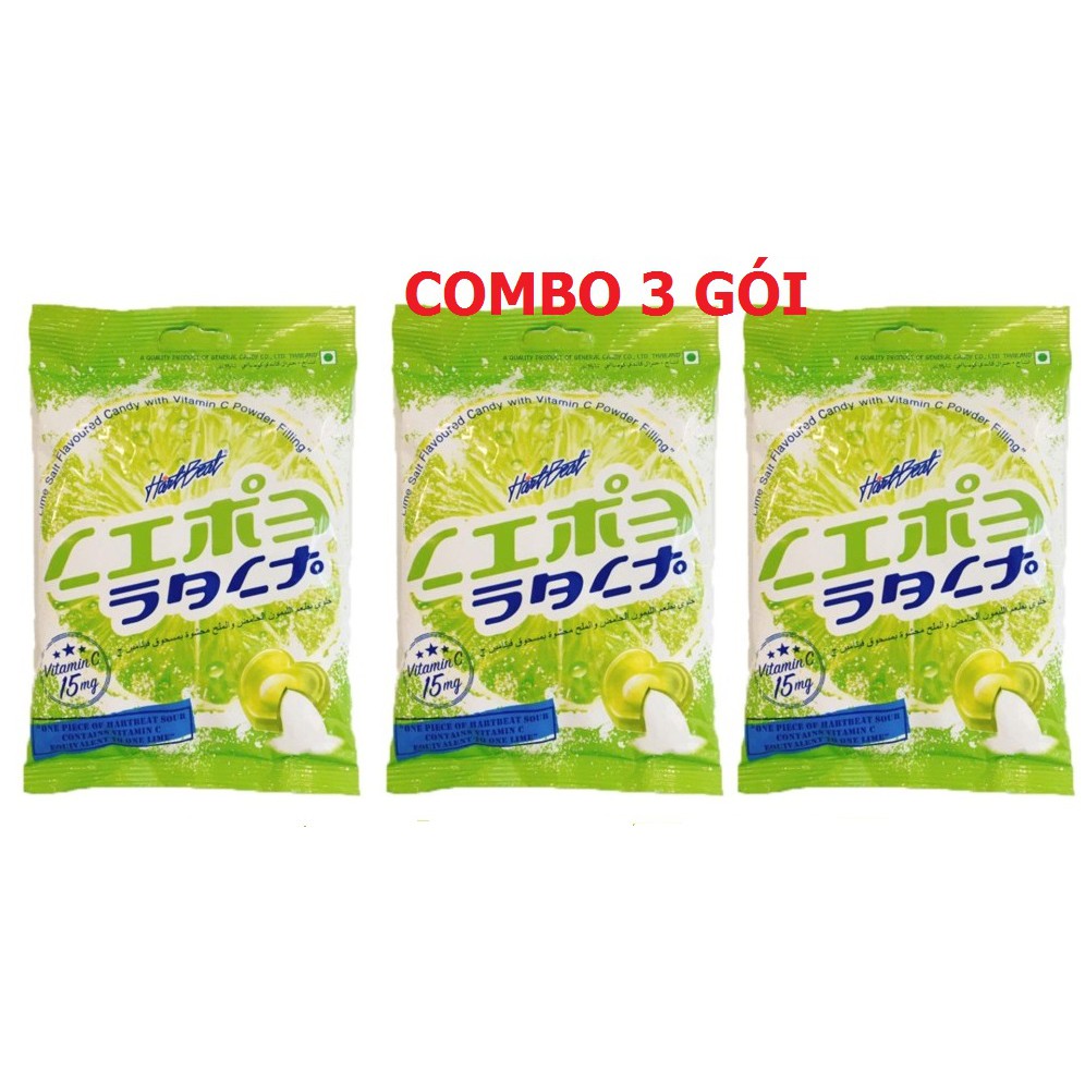 Combo 3 gói kẹo Chanh muối Thái Lan 120g/gói_ Date T5/2021