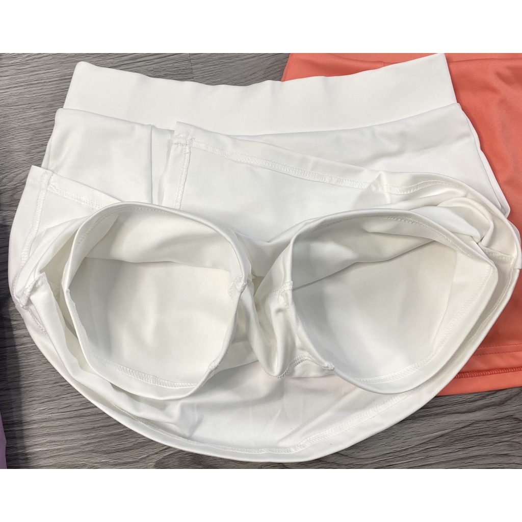 Đồ tập gym nữ, set bộ đùi thể thao áo bra kèm mút quần đùi váy có túi cao cấp Bin Sports BN060