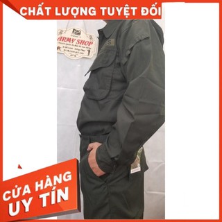 Bộ quần áo lính mỹ us army trơn mềm mịn – quần áo túi hộp chiến thuật quân đội