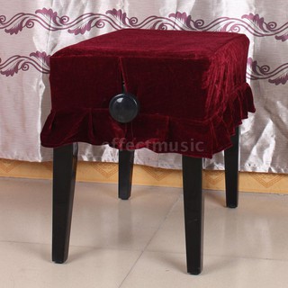 Tấm nệm ghế đàn Piano 55x35cm chất liệu vải Pleuche mềm mại