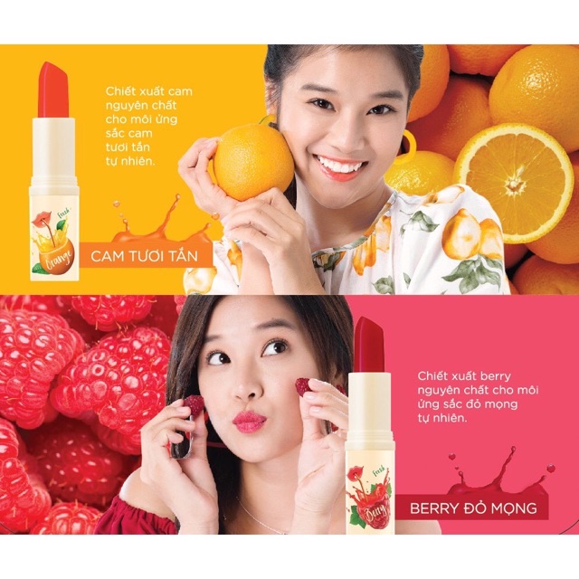 Son Dưỡng Có Màu Lipice Sheer Color Fruit Juice 4g