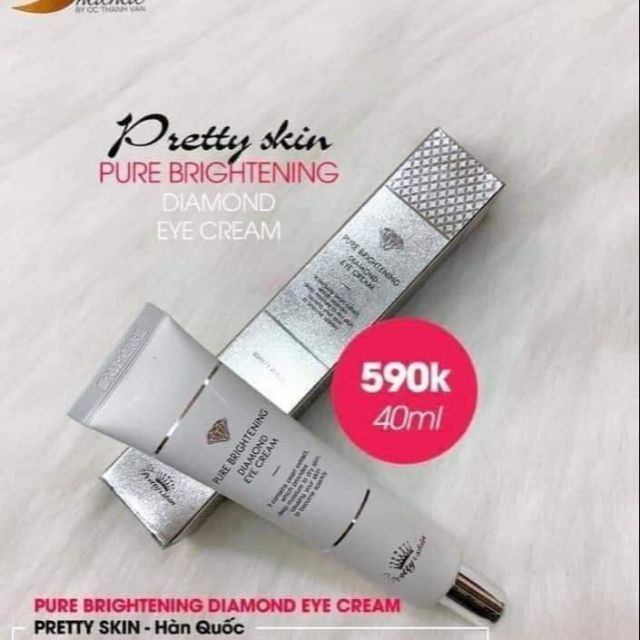 Kem Dưỡng Mắt Giảm Quầng Thâm, Giảm Nhăn, Chống Lão Hóa PRETTY SKIN HQ  [Hàng Chính Hãng]