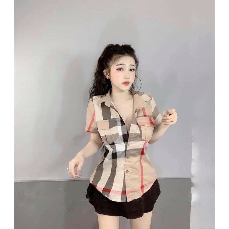 Áo Sơmi BB Cộc Tay