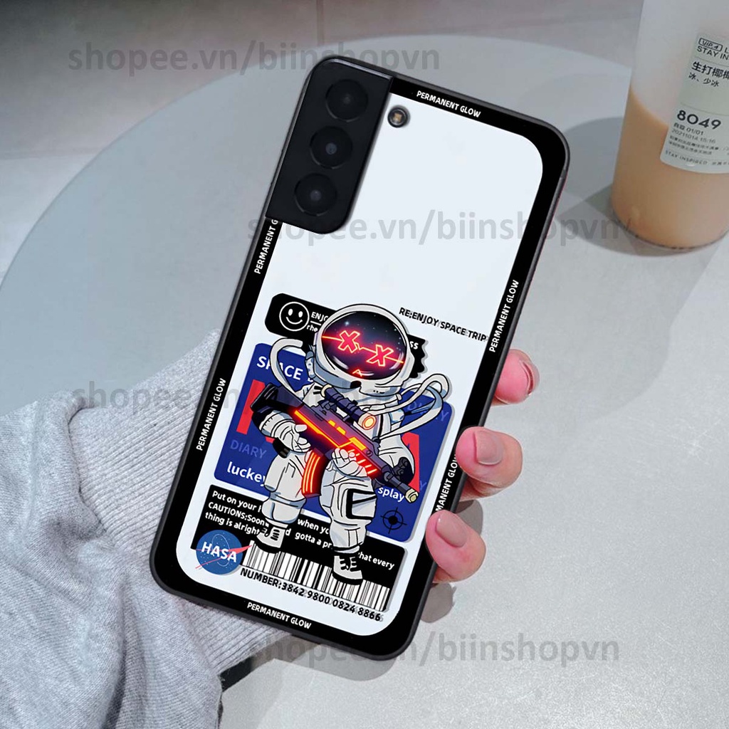 Ốp Samsung S21 / S21 Plus / S21+/ S21 FE phi hành gia vũ trụ space.x siêu đẹp, thời trang