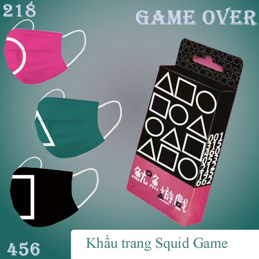 Khẩu trang Sqiud Game