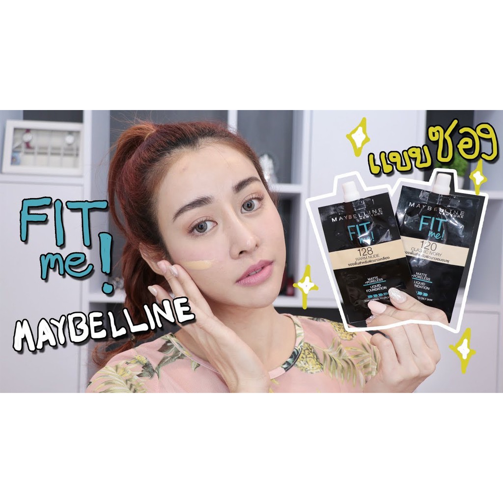 Combo 6 Kem Nền Mịn Lì Maybelline Fit Me Matte Poreless Foundation 5mlx6