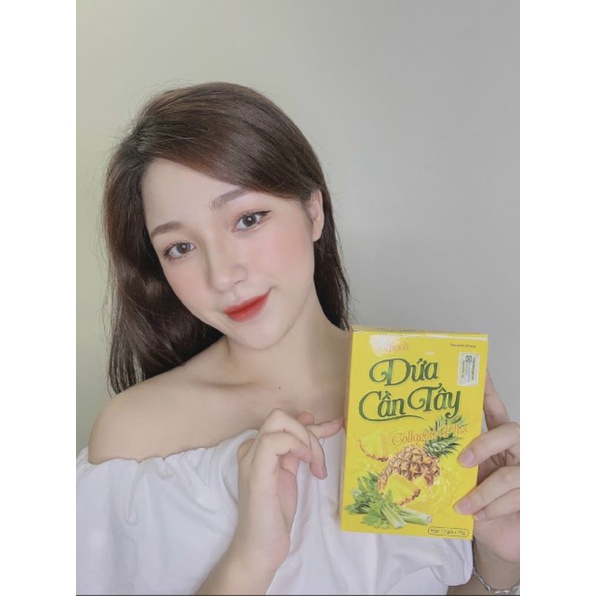Thạch Dứa Cần Tây Collagen Giảm Cân, Làm Đẹp