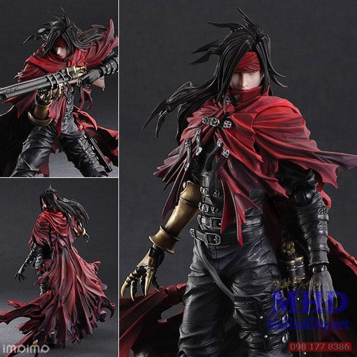 [MHĐ] Mô hình Figma Vincent Valentine PAK - Final Fantasy VII