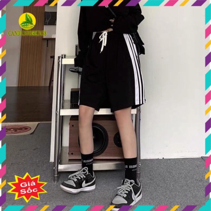 Quần Đùi Nữ Mặc nhà hay dạo phố ống rộng, lưng cao in hình tim,Chất liệu cotton mềm mại siêu hot.candy.store3138 | BigBuy360 - bigbuy360.vn