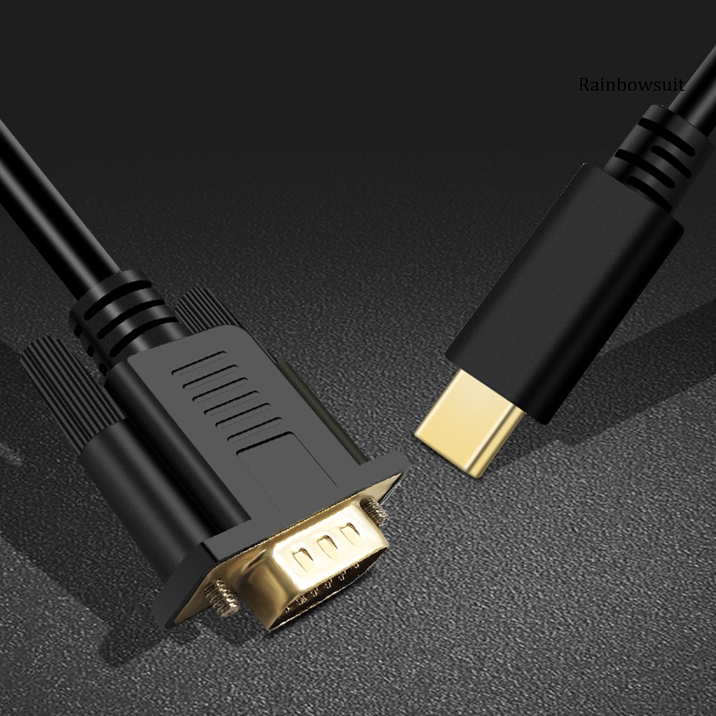 Dây Cáp Chuyển Đổi Type-C Sang DVI 1.8m 4K Cho Máy Tính