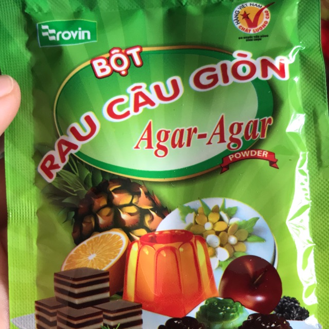 Bột rau câu giòn RoVin 25g